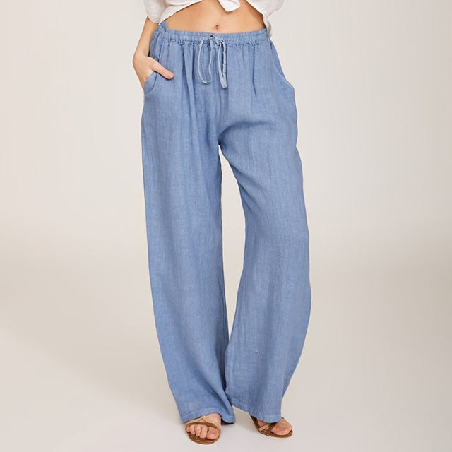 Enara - Comfortable Trousers with Drawstring