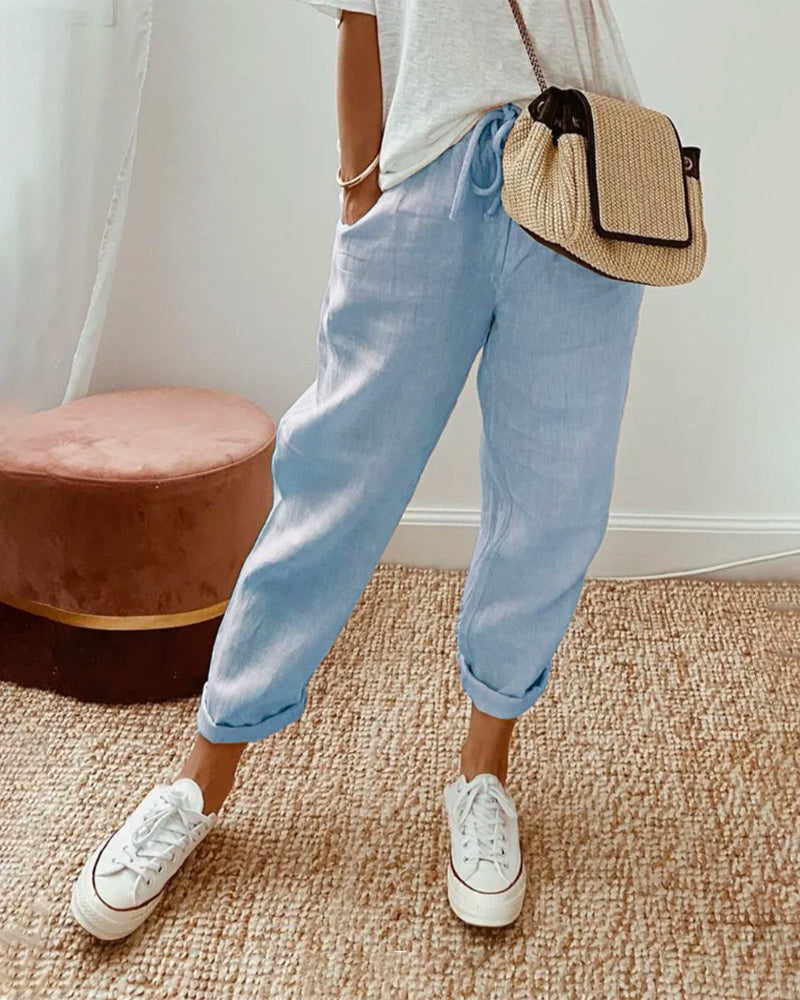 Fluid, Comfortable and Elegant Trousers