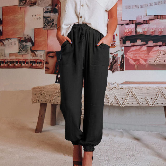 Kaeli – Elegant Trousers with Cord