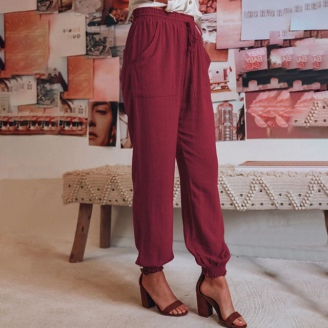 Kaeli – Elegant Trousers with Cord