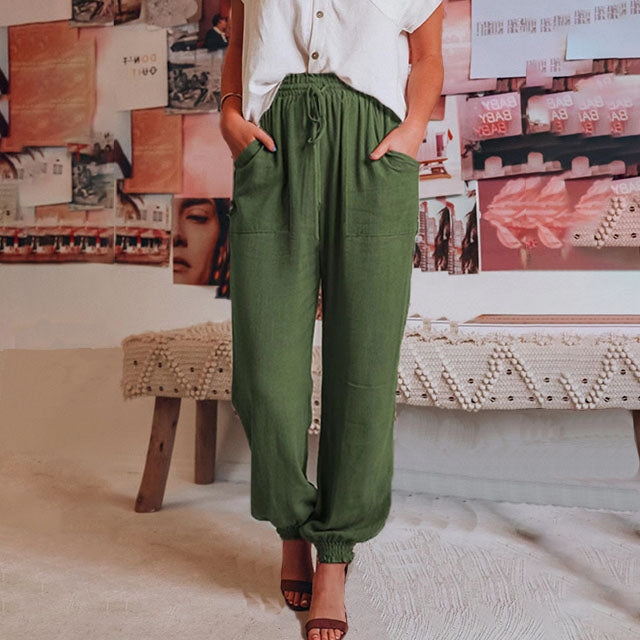 Kaeli – Elegant Trousers with Cord