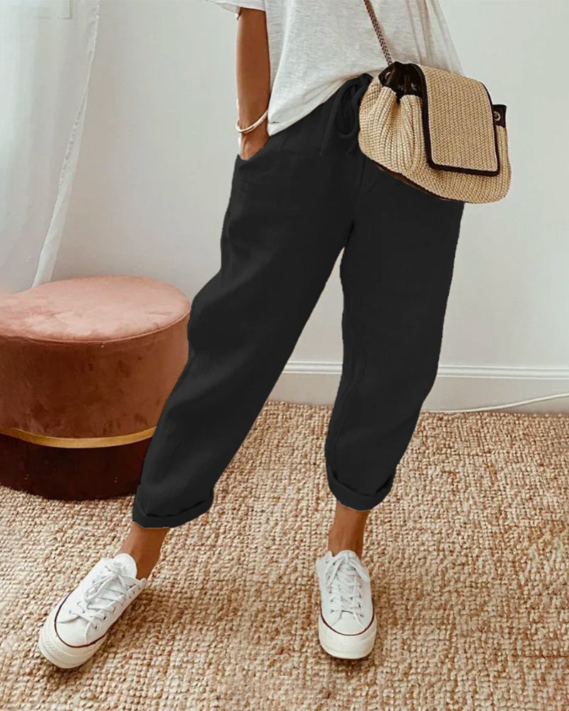Fluid, Comfortable and Elegant Trousers